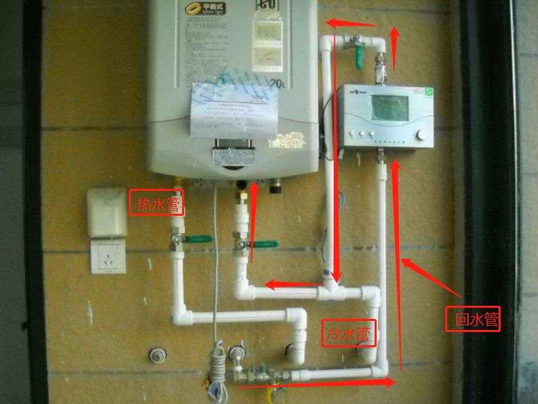 誰有回水管現(xiàn)場安裝圖？只需看這2個位置即可！