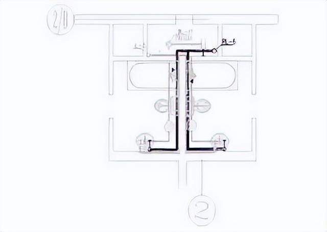 三層熱水回水系統(tǒng)圖實例施工，連十層圖紙都有！快快學(xué)習(xí)一波！